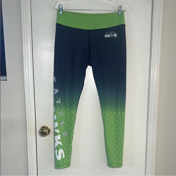 Seattle Seahawks Women’s Workout Lounge  Leggings. NFL - Picture 1 of 8